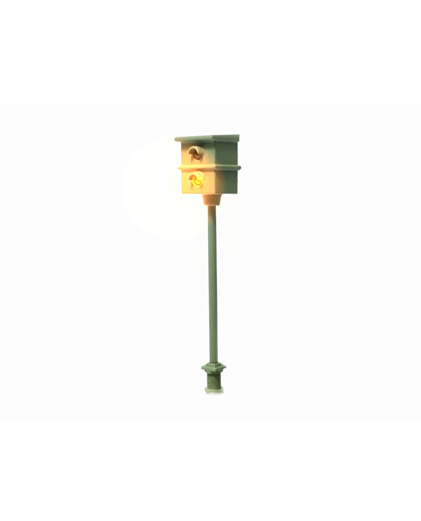 Radar speed control on pole