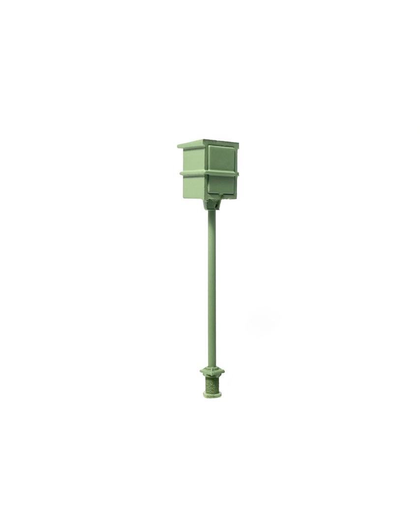 Radar speed control on pole