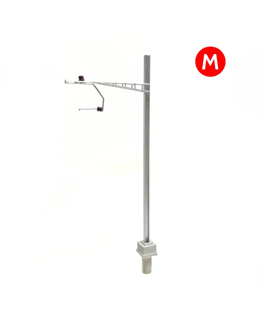 SBB - H-Profile mast with Gotthard type Bracket - M (2 units)