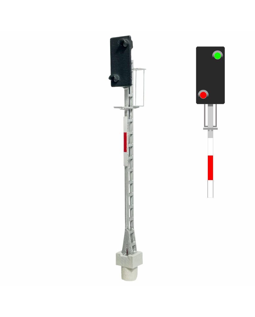 N | ?BB - Main signal with 2 LEDs (green/red)