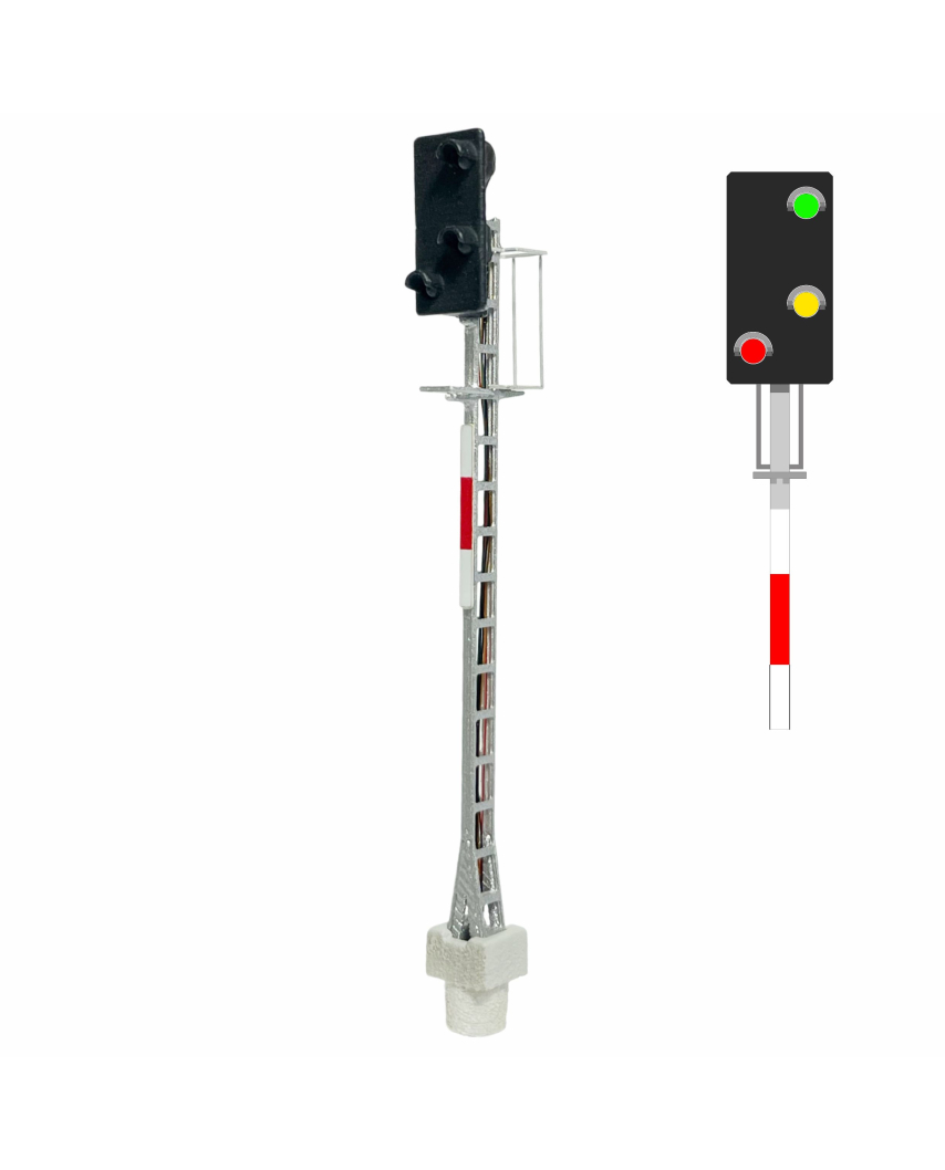 N | ?BB - Main signal with 3 LEDs (green/yellow/re