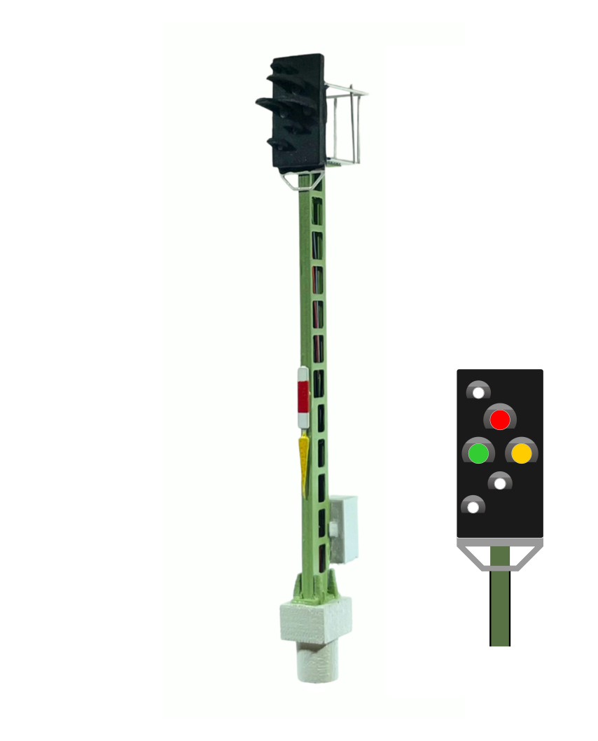 DB - Signal KS multi-section avec Sh1 et Zs1