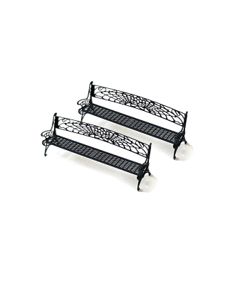 H0 | Wrought iron benches
