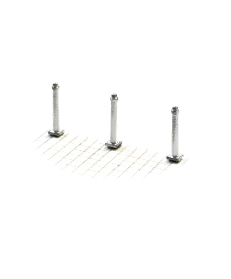 High chrome bollards (22 units)