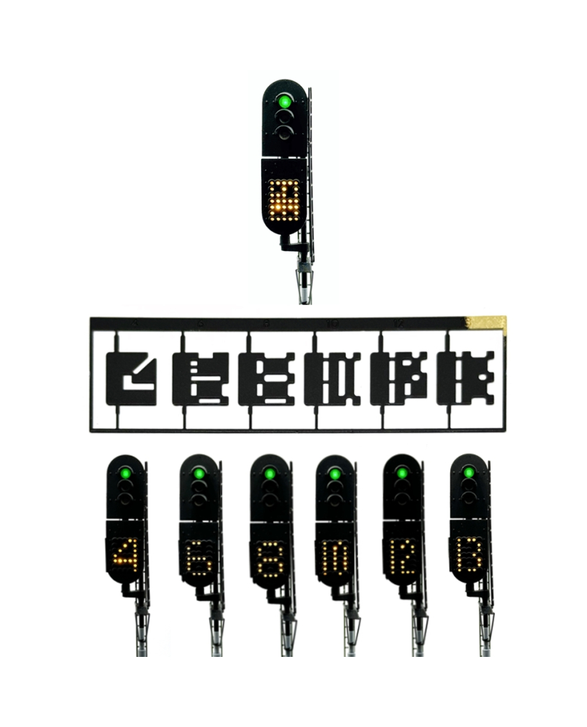 NS - Main signal with speed indicator (Green/Yello