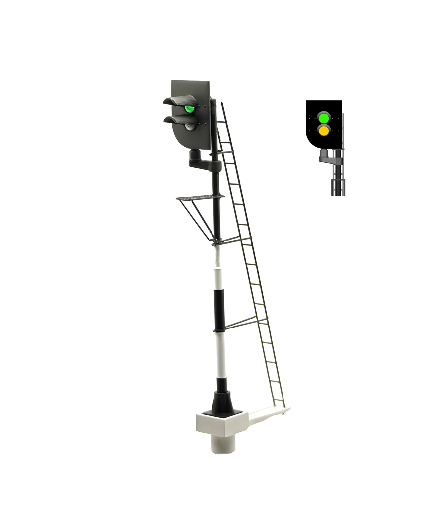 NS - Distant signal with 2 LEDs (Green/Yellow) - l