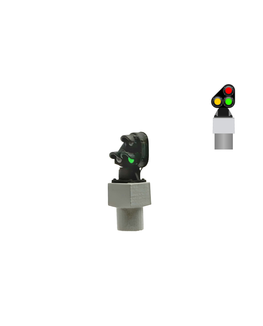 NS - Dwarf signal with 3 LEDs (Yellow+Red/Green)