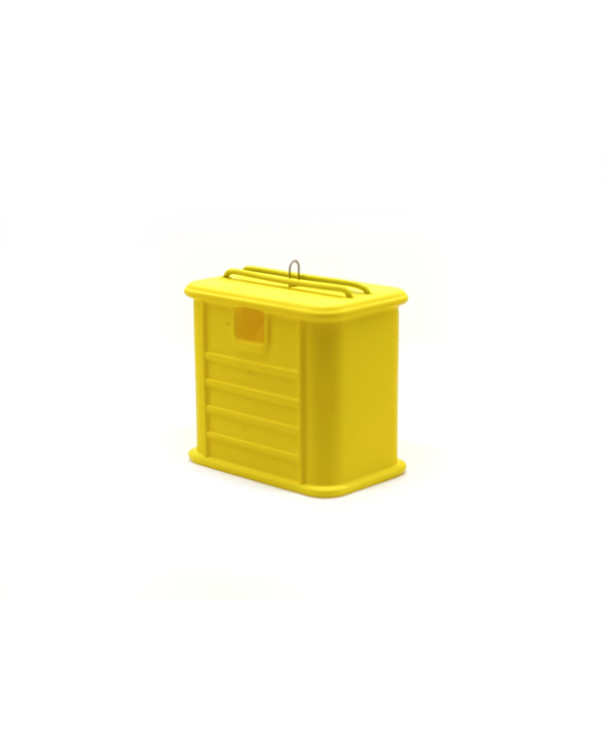 H0 | 3 recycling containers - Metallic-type
