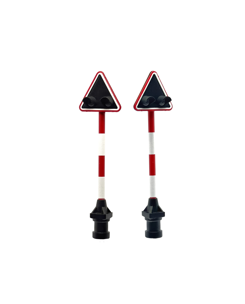 Swiss alternate flasher for level crossing (2 units)