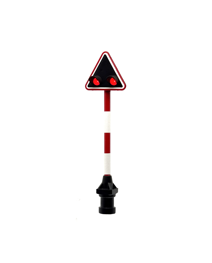 Swiss alternate flasher for level crossing (2 units)