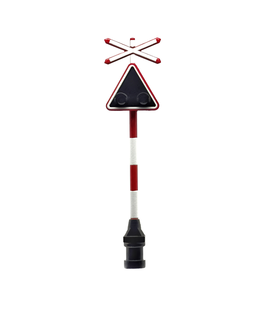 Swiss alternate flasher for level crossing (2 units)