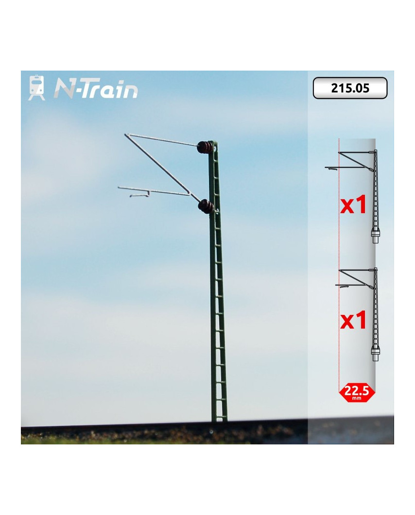 DB - Gittermasten mit Re160 Ausleger - M (2 St.)