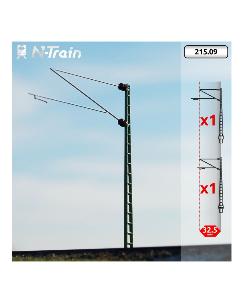 DB - Lattice mast with Re160 Bracket - XL (2 units)