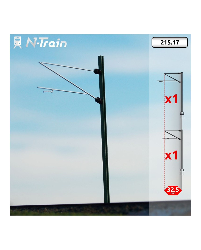 DB - H-Profile mast with Re160 Bracket - XL (2 units)