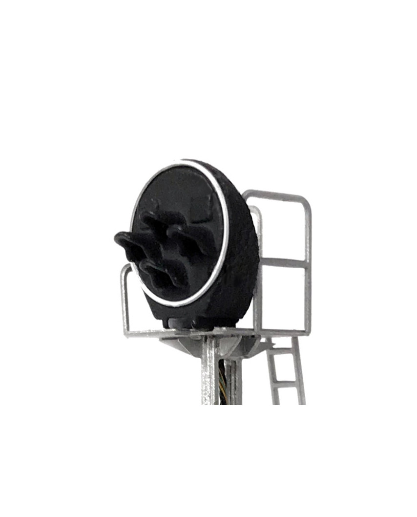 N | SNCF - Signal type Disk 3 lights (yellow/green