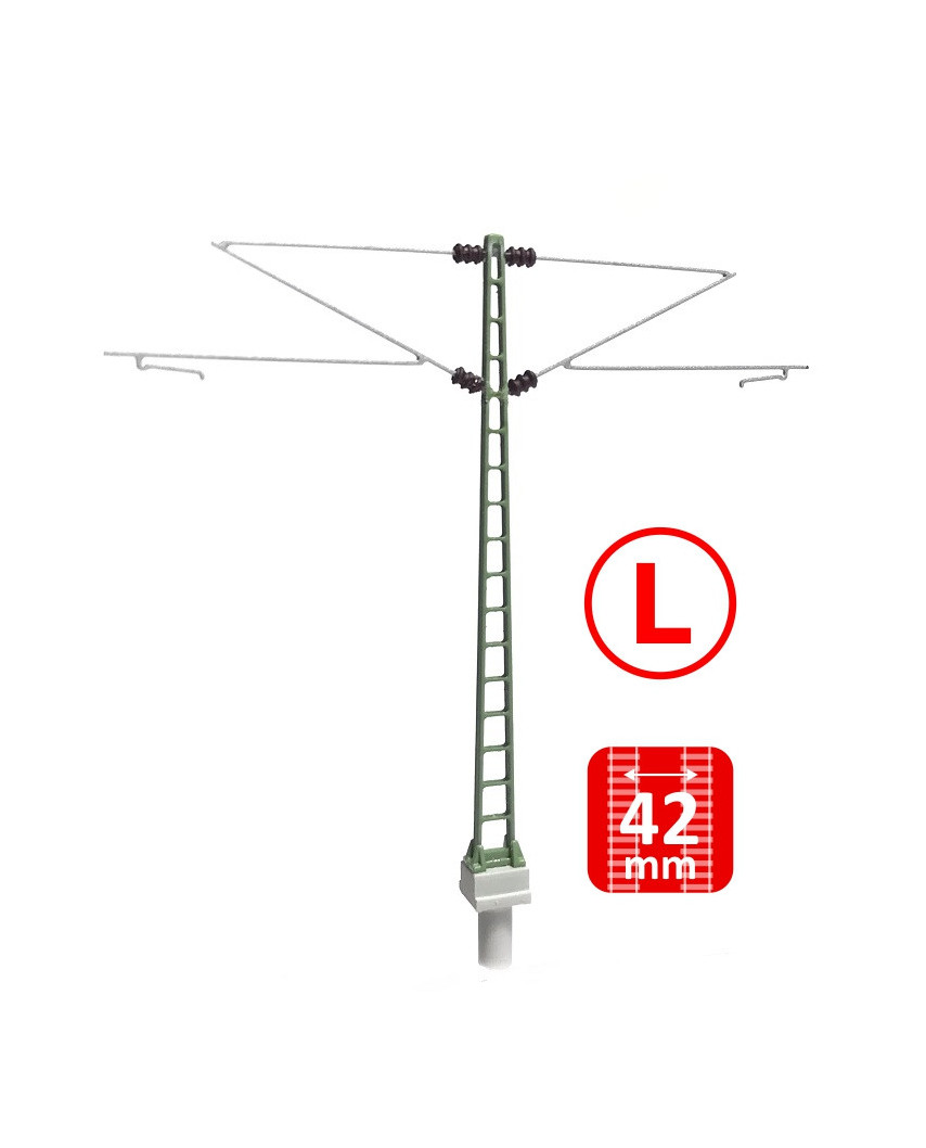 DB - Middle masts with Re160 brackets - L (3+3 units)