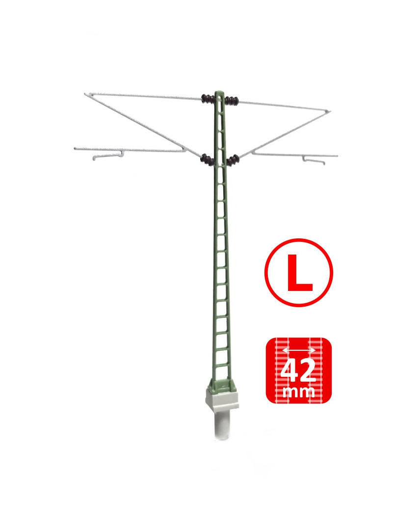 DB - Middle masts with Re160 brackets - L (3+3 units)