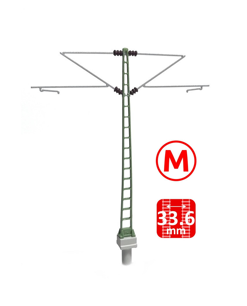 DB - Middle masts with Re160 brackets - M (3+3 units)