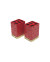 2 pallets with bottle boxes (red)
