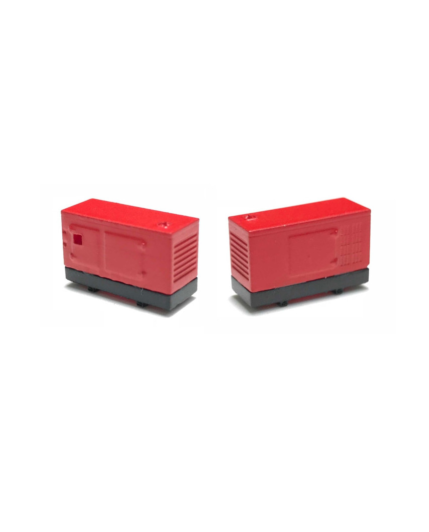 2 electric generators 100 kW