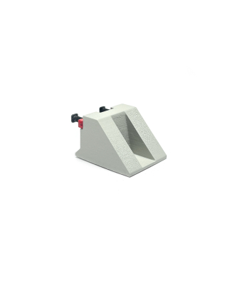 Modern RENFE buffer stop (red)