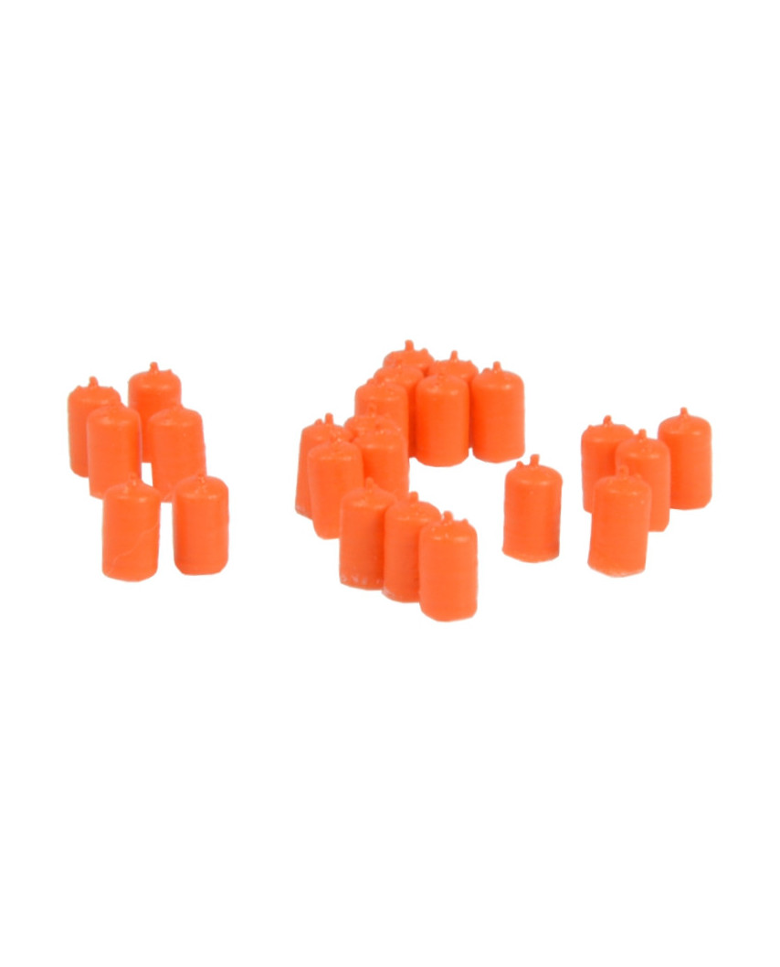 24 bombonas de butano (naranja)