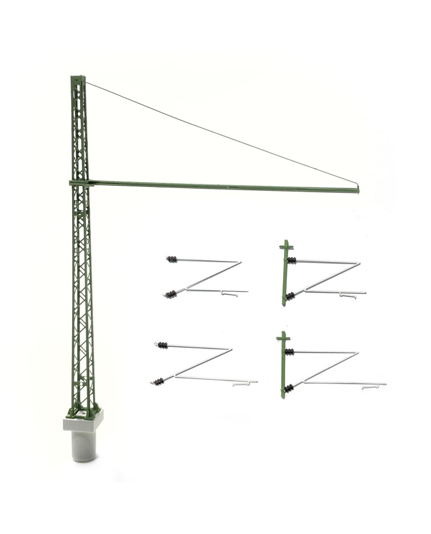 DB Suspended box girder mast (2 tracks)
