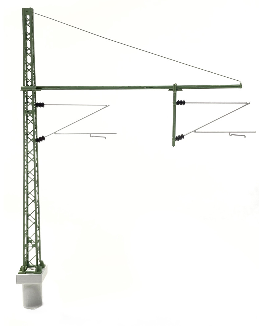 DB Suspended box girder mast (2 tracks)
