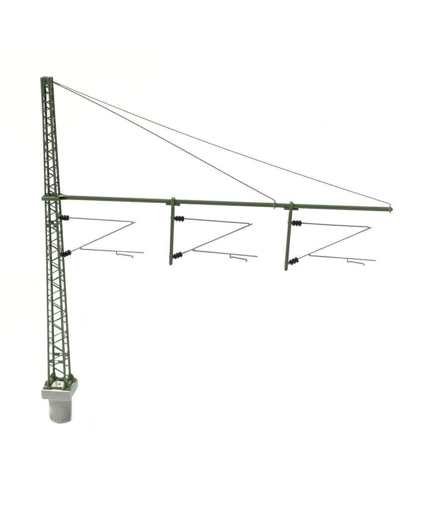 DB Suspended box girder mast (3 tracks)