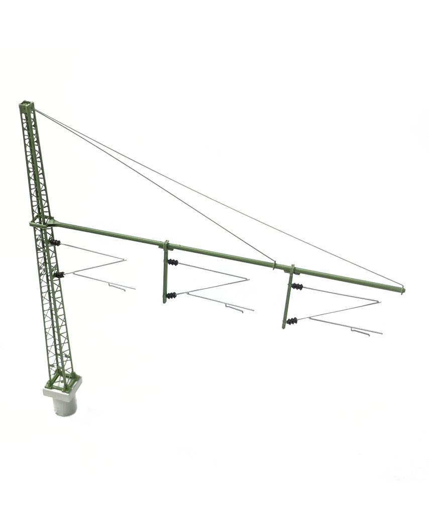 DB Suspended box girder mast (3 tracks)