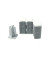 Gray portable toilettes and urinal