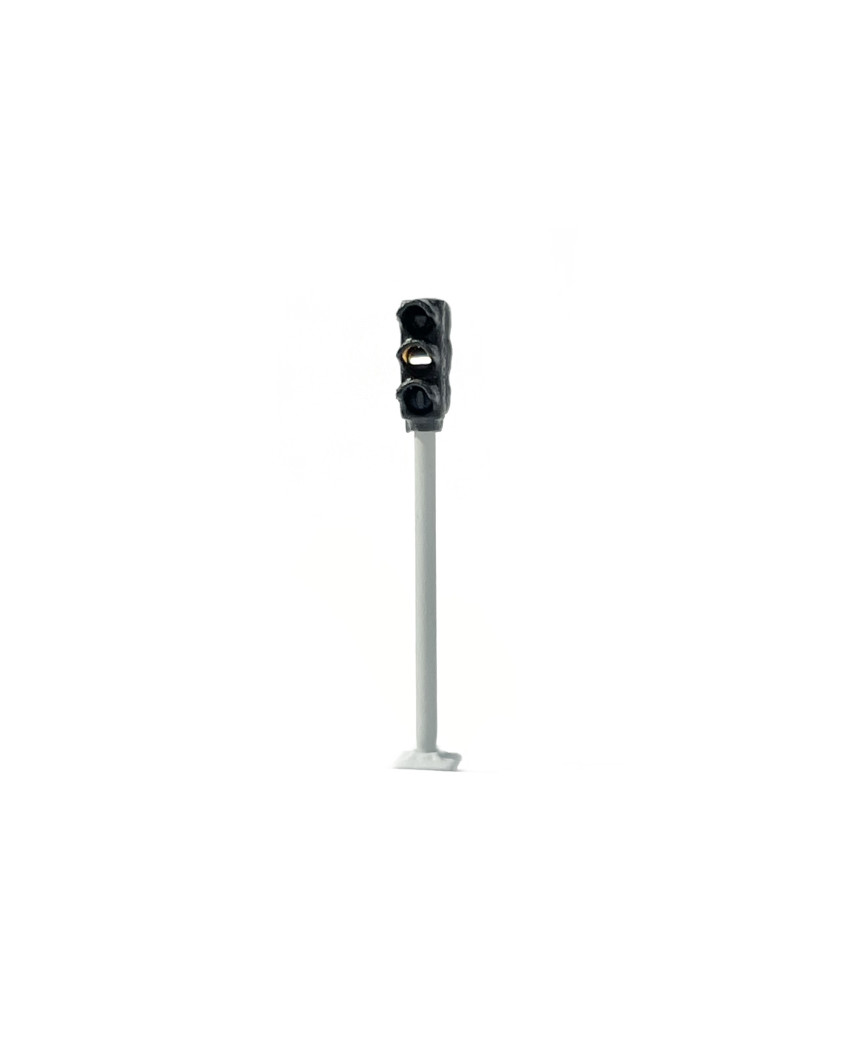 Tramway signal with 3 lights (triangle)