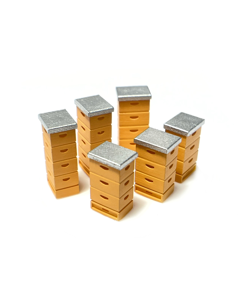 6 Beehives