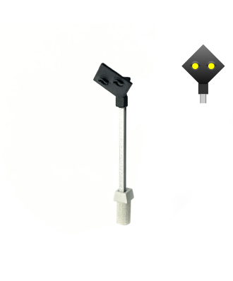 DSB Señal para paso a nivel con 2 luces