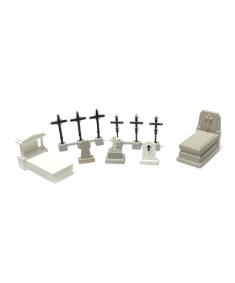 Cementerio con tumbas cristianas antiguas