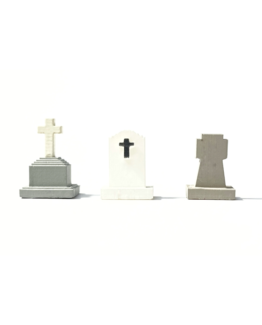 Cementerio con tumbas cristianas antiguas