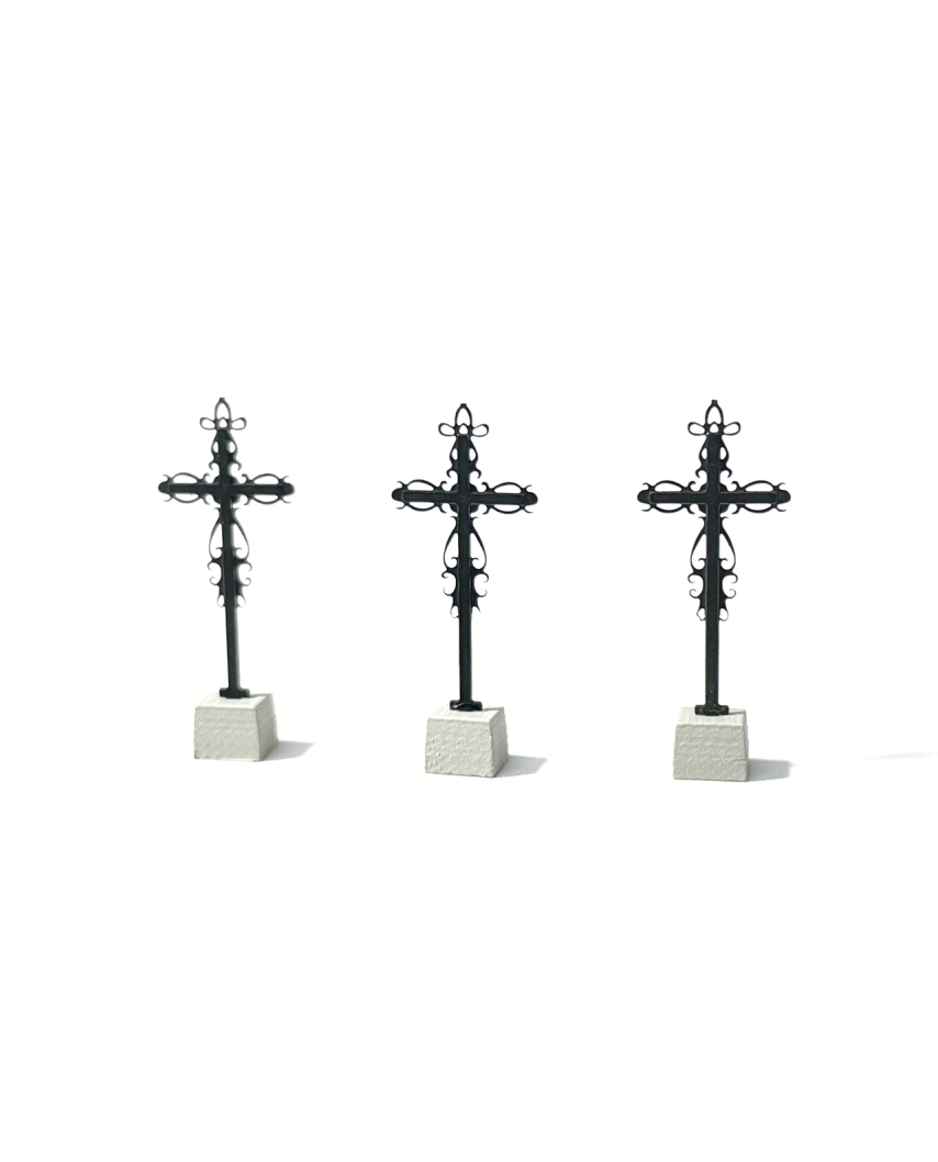 Cementerio con tumbas cristianas antiguas